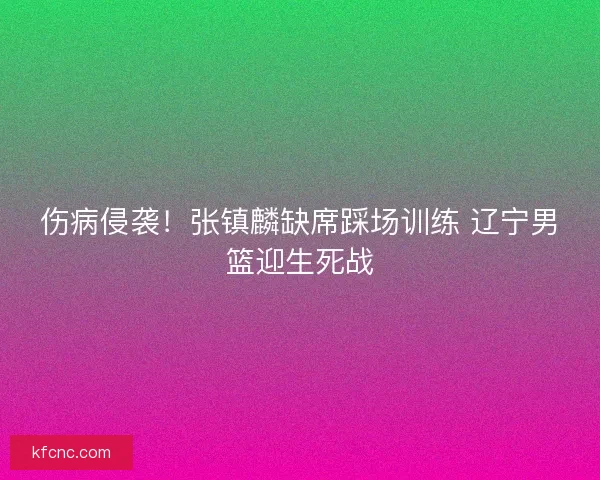 伤病侵袭！张镇麟缺席踩场训练 辽宁男篮迎生死战